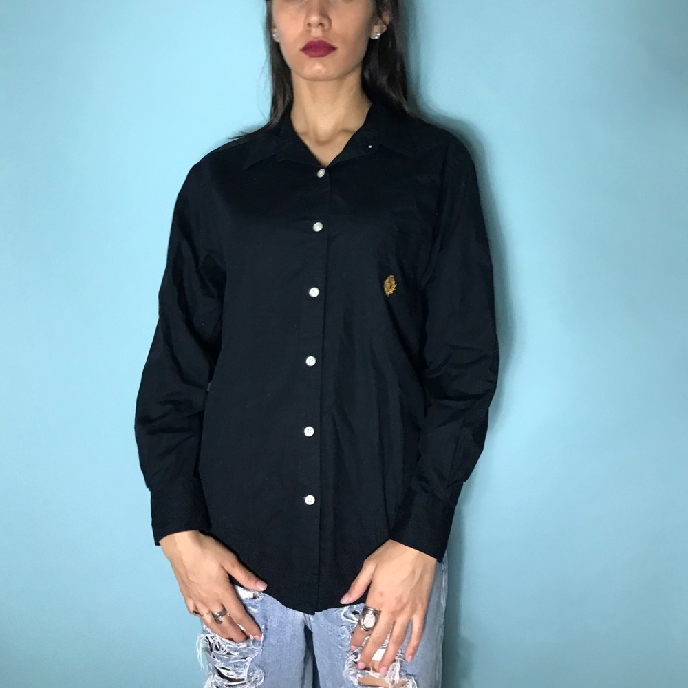 Ralph Lauren button up long sleeve t shirt